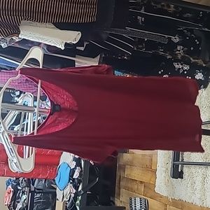 Red American dream top soft